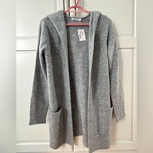 Ricki's Gray Hooded Cardigan Sweater